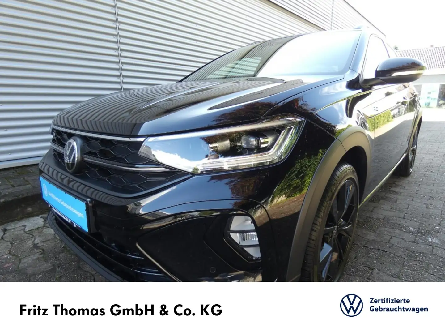 Volkswagen Taigo 1.0 TSI DSG R-Line AHK LED-Matrix SHZ PDC Klima Schwarz - 2