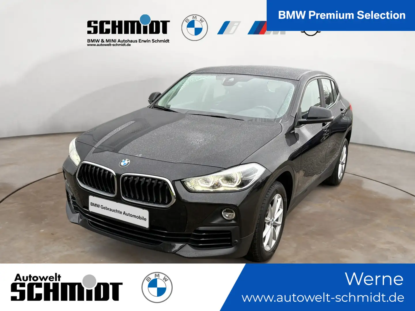BMW X2 sDrive18i Advantage + 2Jahre-BPS.-GARANTIE Noir - 1