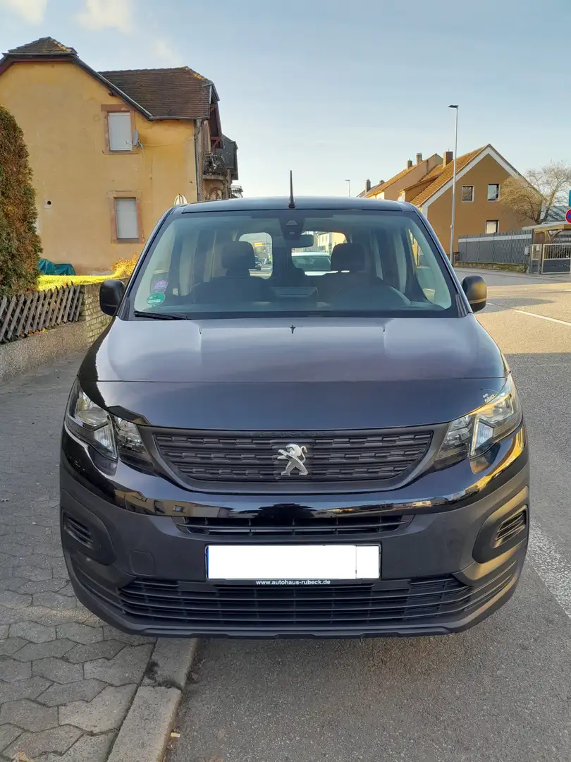 Peugeot Rifter PureTech 110 L1 Active Pack Heckflügeltüren Einp Schwarz - 1