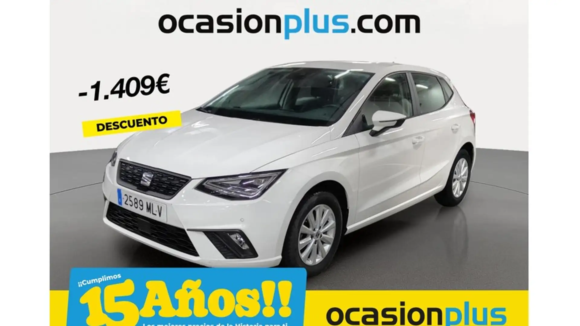 SEAT Ibiza 1.0 TSI S&S Style 110 Blanc - 1
