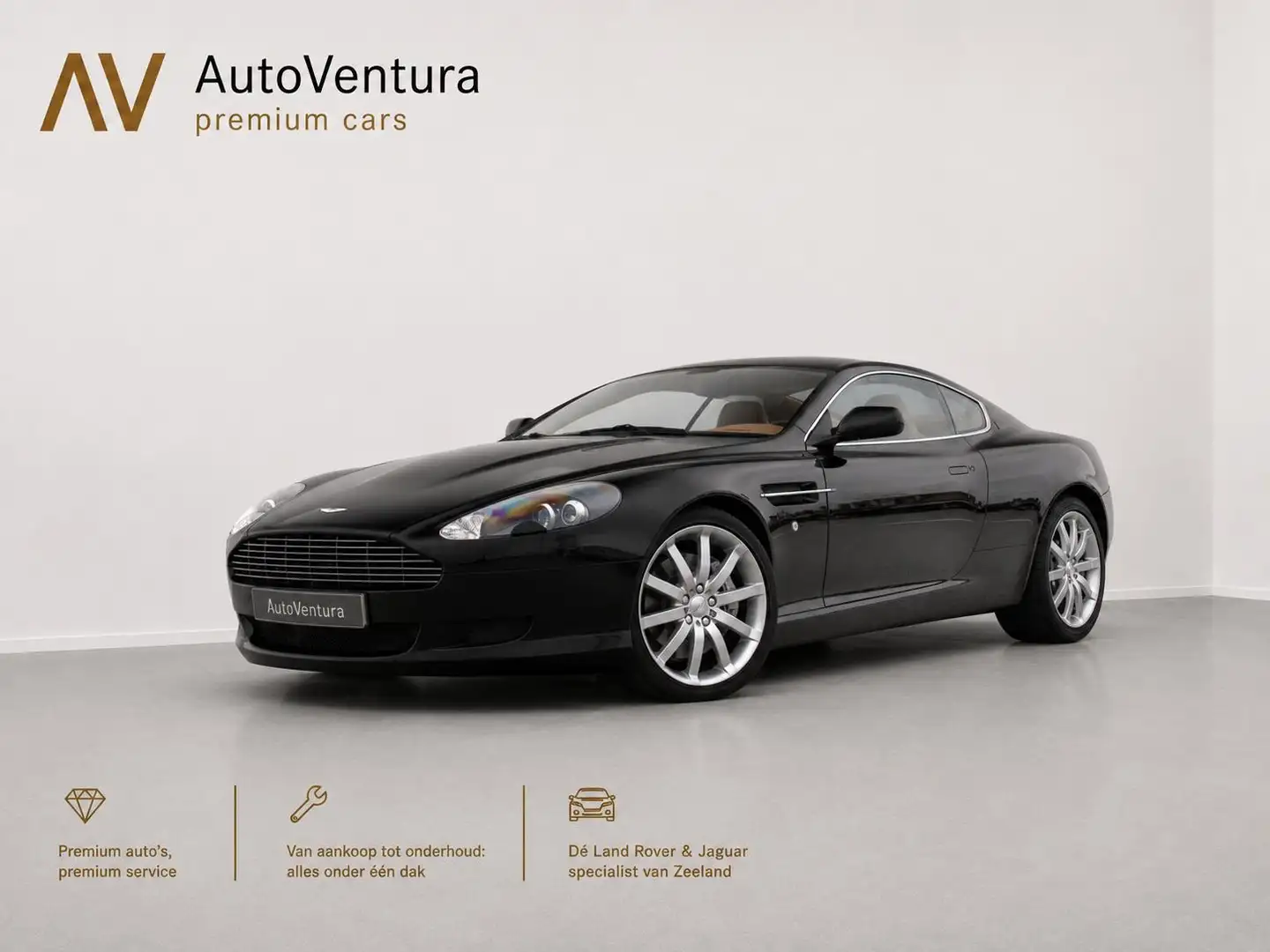 Aston Martin DB9 5.9 V12 Touchtronic | PDC | Cruise control | Stoel Schwarz - 1
