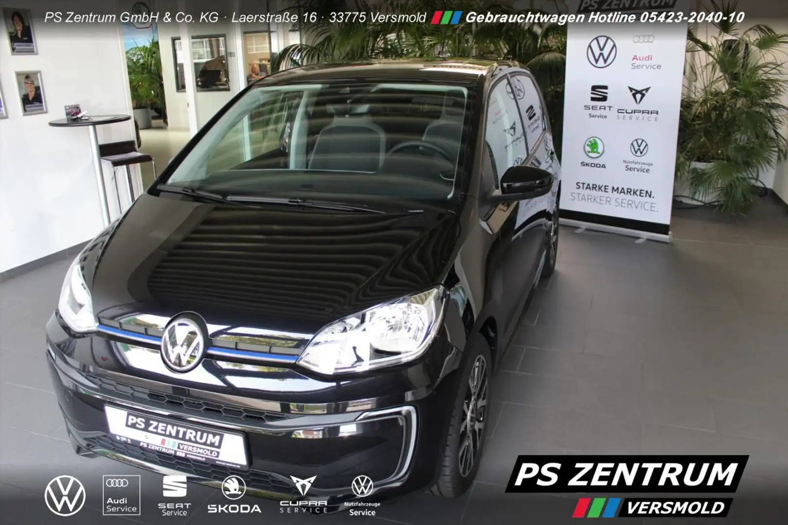 Volkswagen e-up! Edition 61kW(83PS) 32,3kWh Climatro.Rückfahr Negro - 1