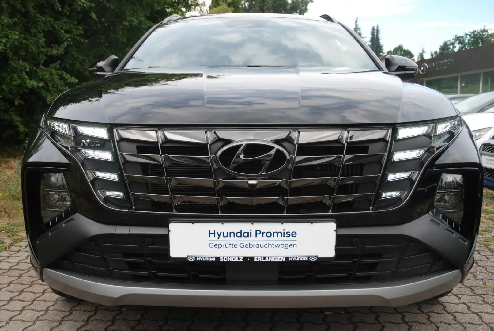 Hyundai TUCSON 1.6 T Plug-in N Line DCT 4WD Sitzpak Ass Noir - 2