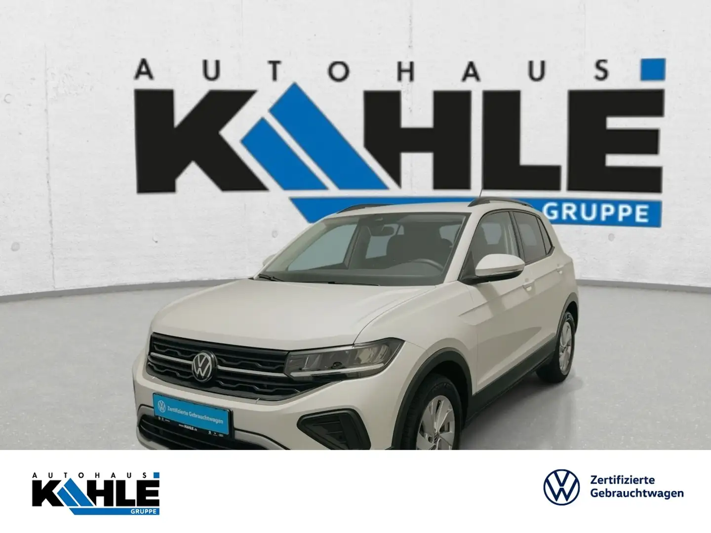 Volkswagen T-Cross 1.0 TSI DSG Life Klima Navi Einparkhilfe Bianco - 1