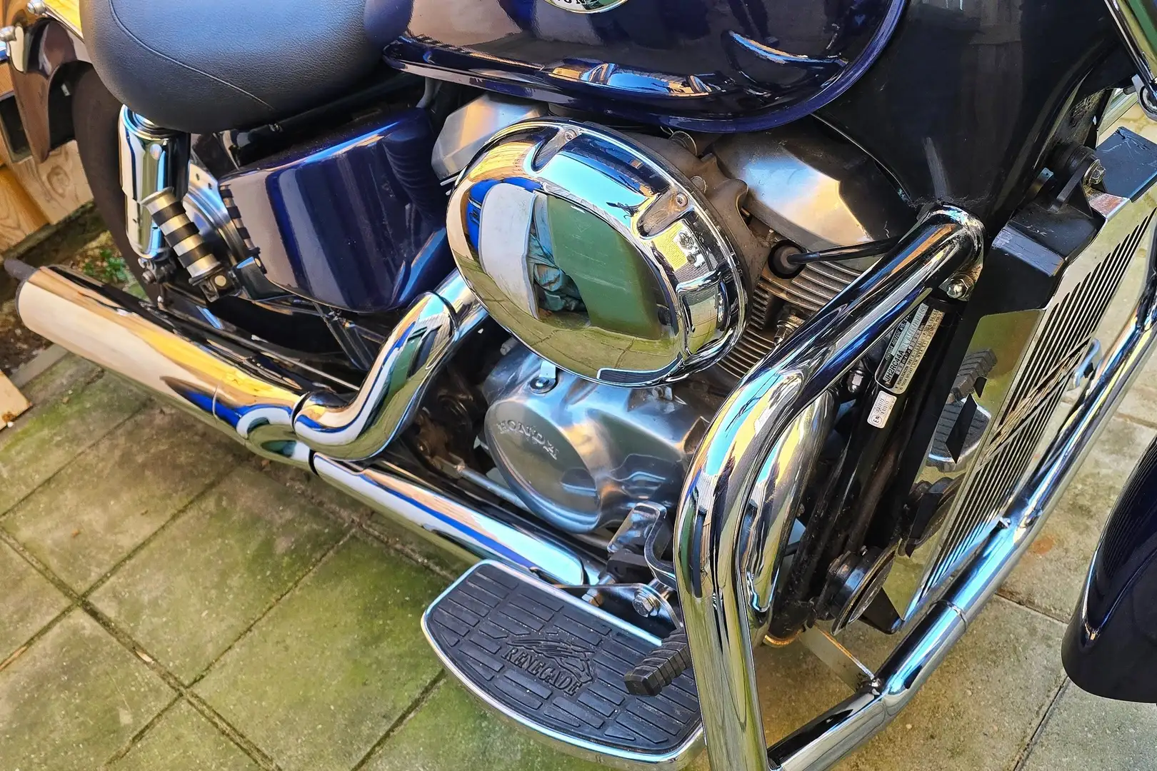 Honda Shadow 750 C2 Blauw - 2