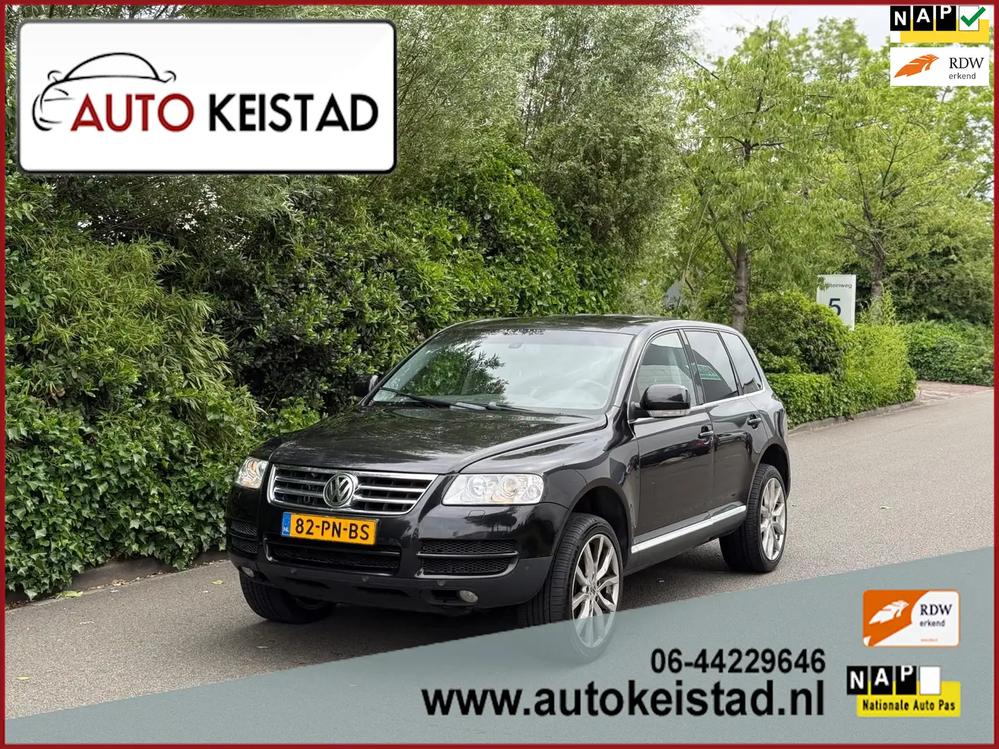 Volkswagen Touareg 3.2 V6 LEDER/NAVIGATIE/CLIMA! INRUILKOOPJE! EXPORT Noir - 1