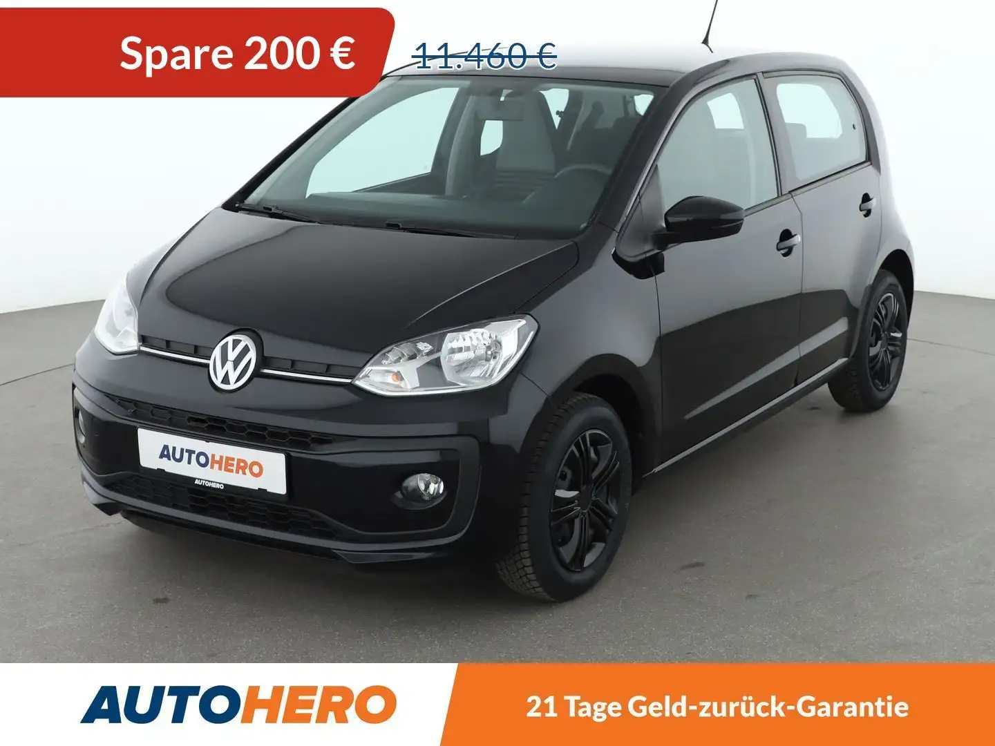 Volkswagen up! 1.0 Move up! BM*PDC*SHZ*KLIMA*GARANTIE* Schwarz - 1
