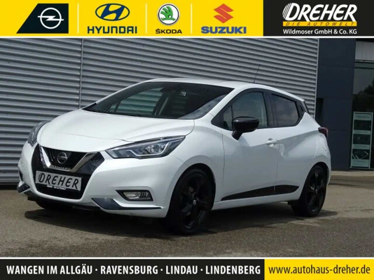 Nissan Micra Micra N-Connecta Navigation/Klima/Kamera/Telefon Blanc - 1