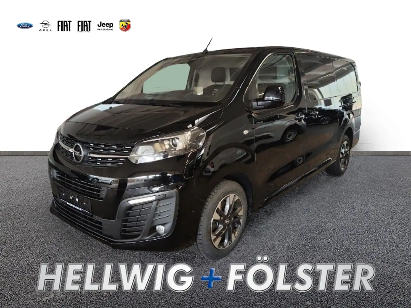 Opel Vivaro Cargo ELEGANCE HUD ACC SHZ PDCv+h DAB Navi Rückfah Schwarz - 1