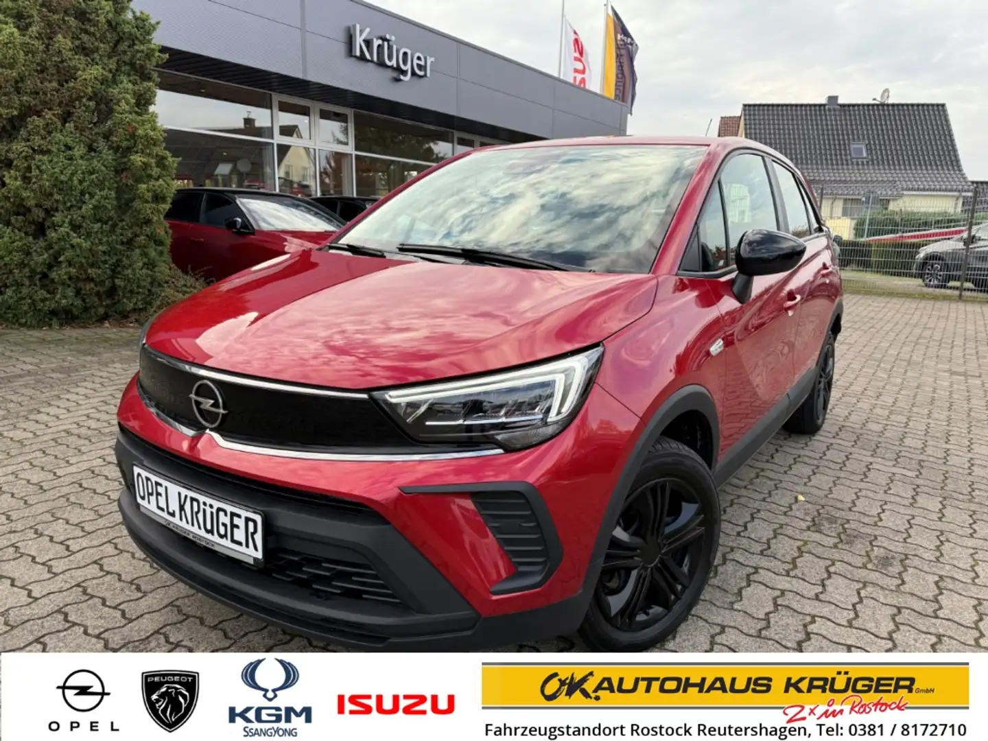 Opel Crossland Edition 1.2 Direct SHZ+LHZ+Kamera Rot - 1