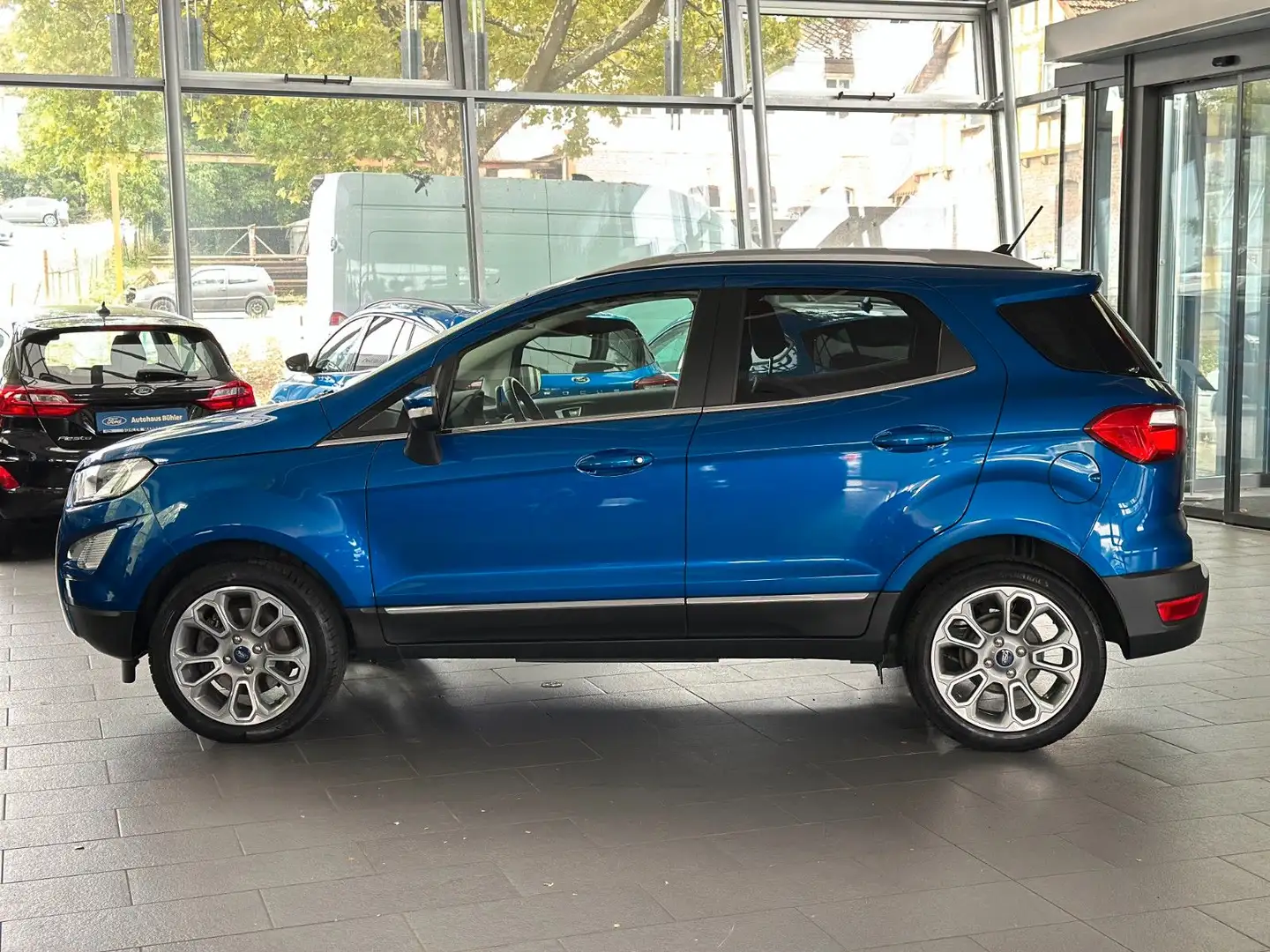 Ford EcoSport Titanium #NAVI #KAMERA #ALU #PP Bleu - 2