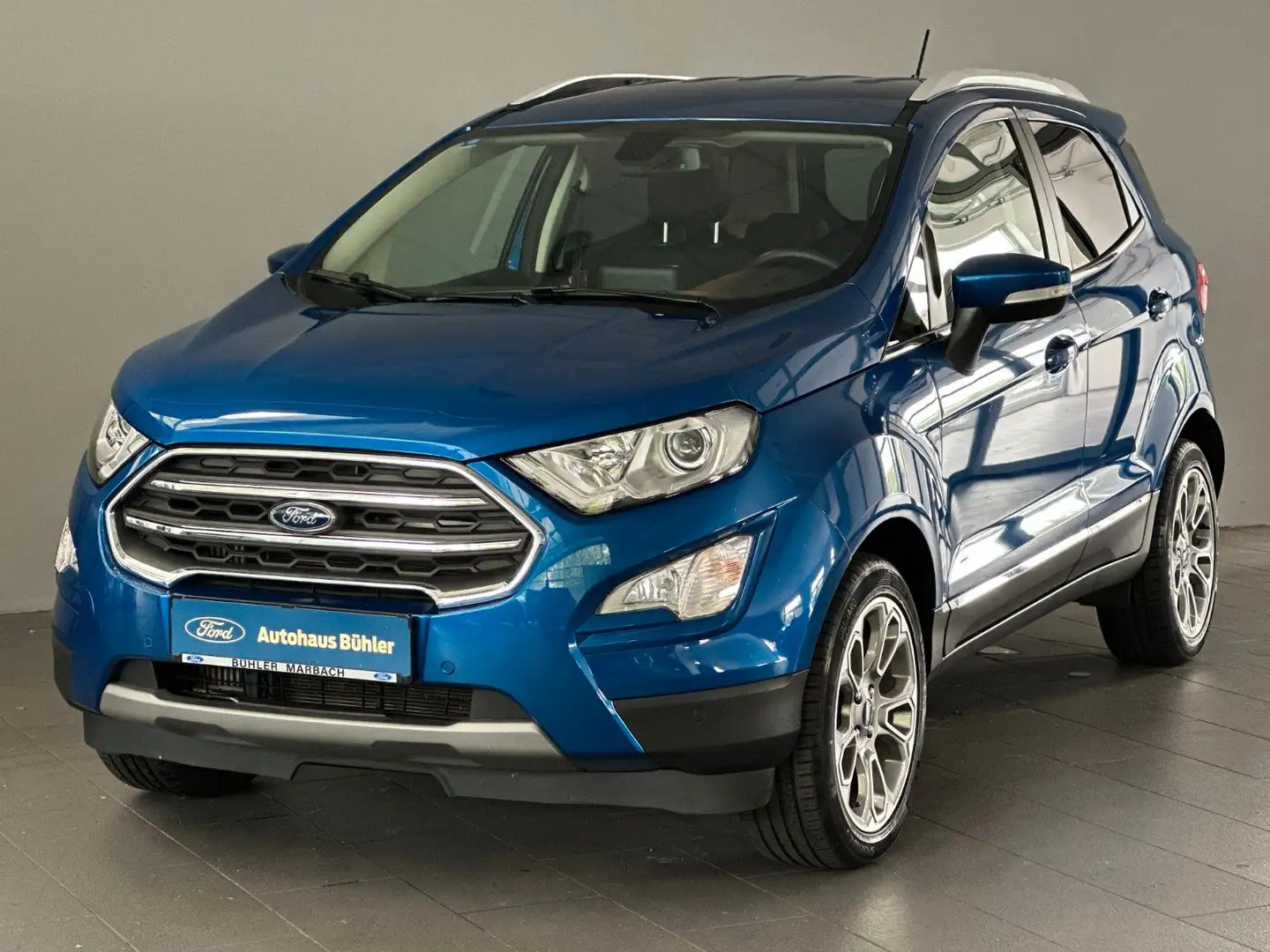 Ford EcoSport Titanium #NAVI #KAMERA #ALU #PP Bleu - 1