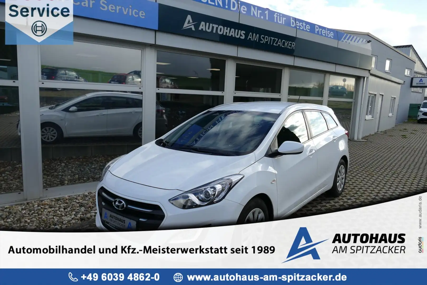 Hyundai i30 1.4 Kombi blue Classic Weiß - 1
