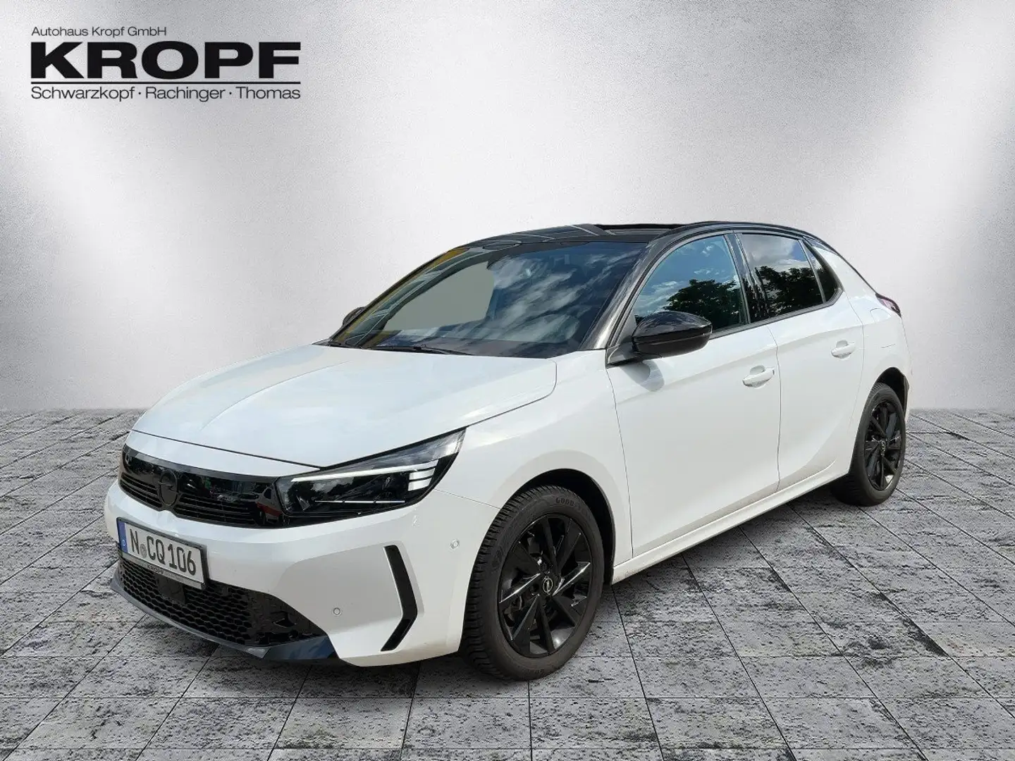 Opel Corsa F 1.2 Turbo GS FIN ab 2,99% LED+Navi+SHZ Blanc - 2