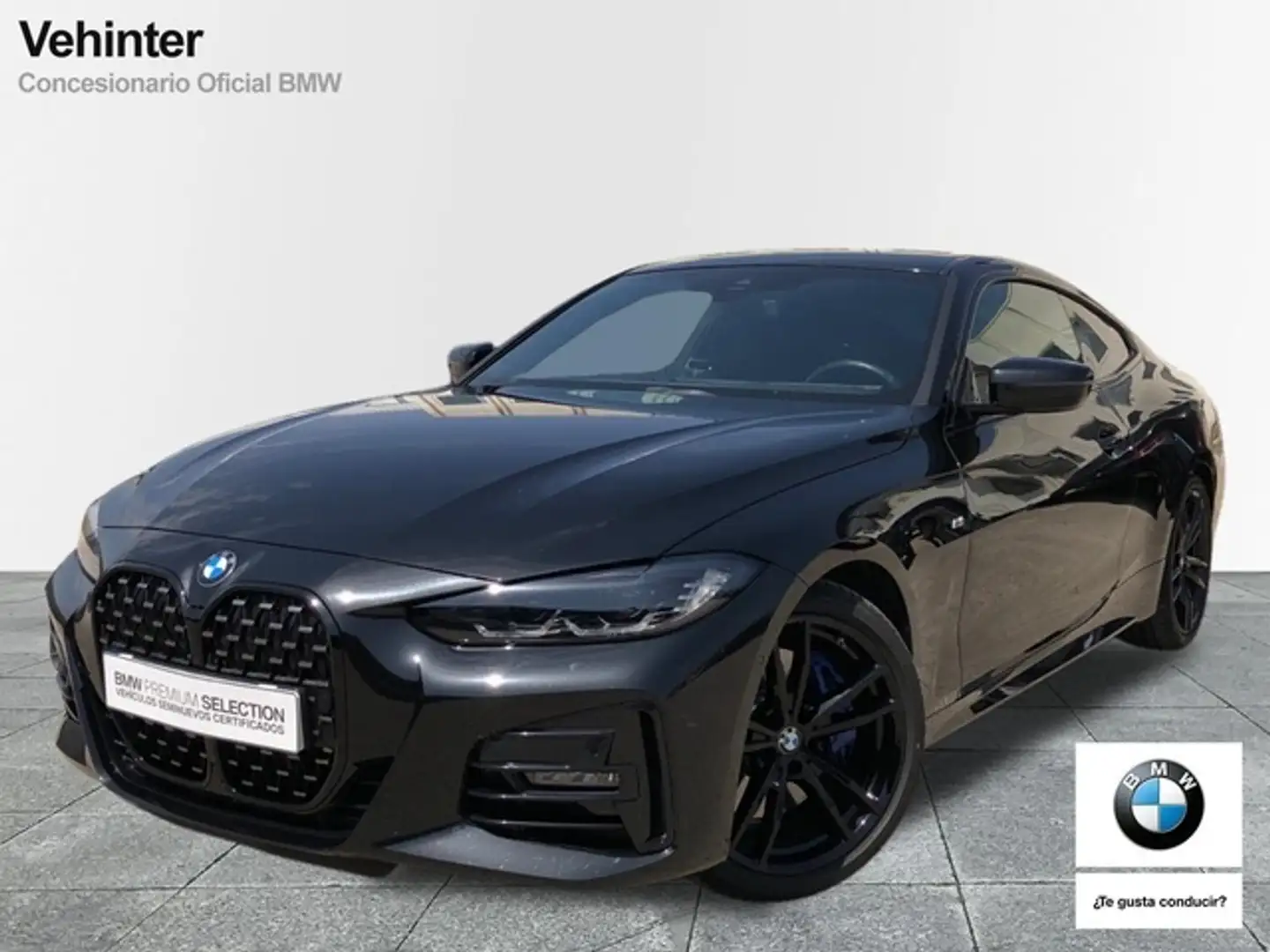 BMW 420 420dA Coupé Noir - 1