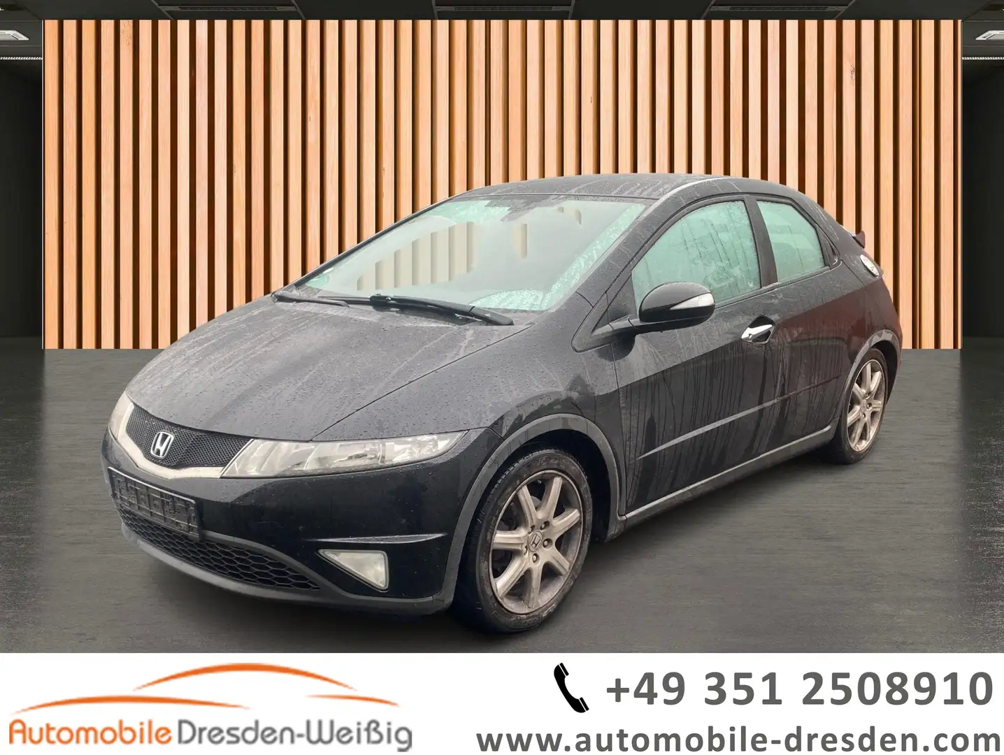Honda Civic 1.8 Sport Schwarz - 1