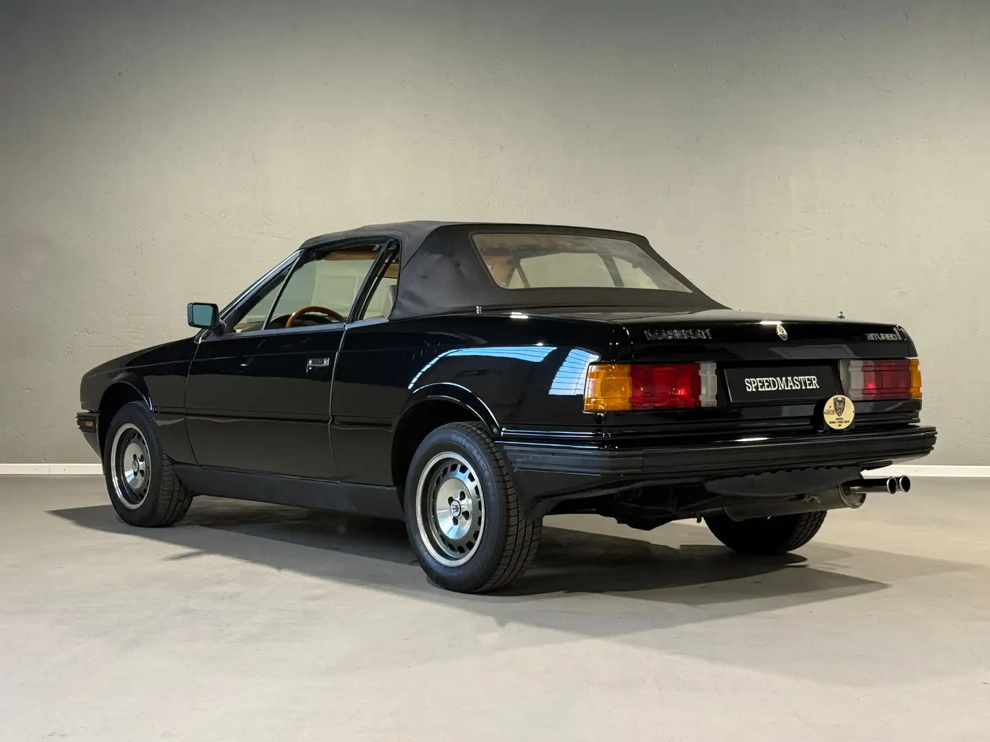 Maserati Biturbo Biturbo Spider 2.0 ZAGATO **TARGHE ORIG. - ASI ORO** Schwarz - 2