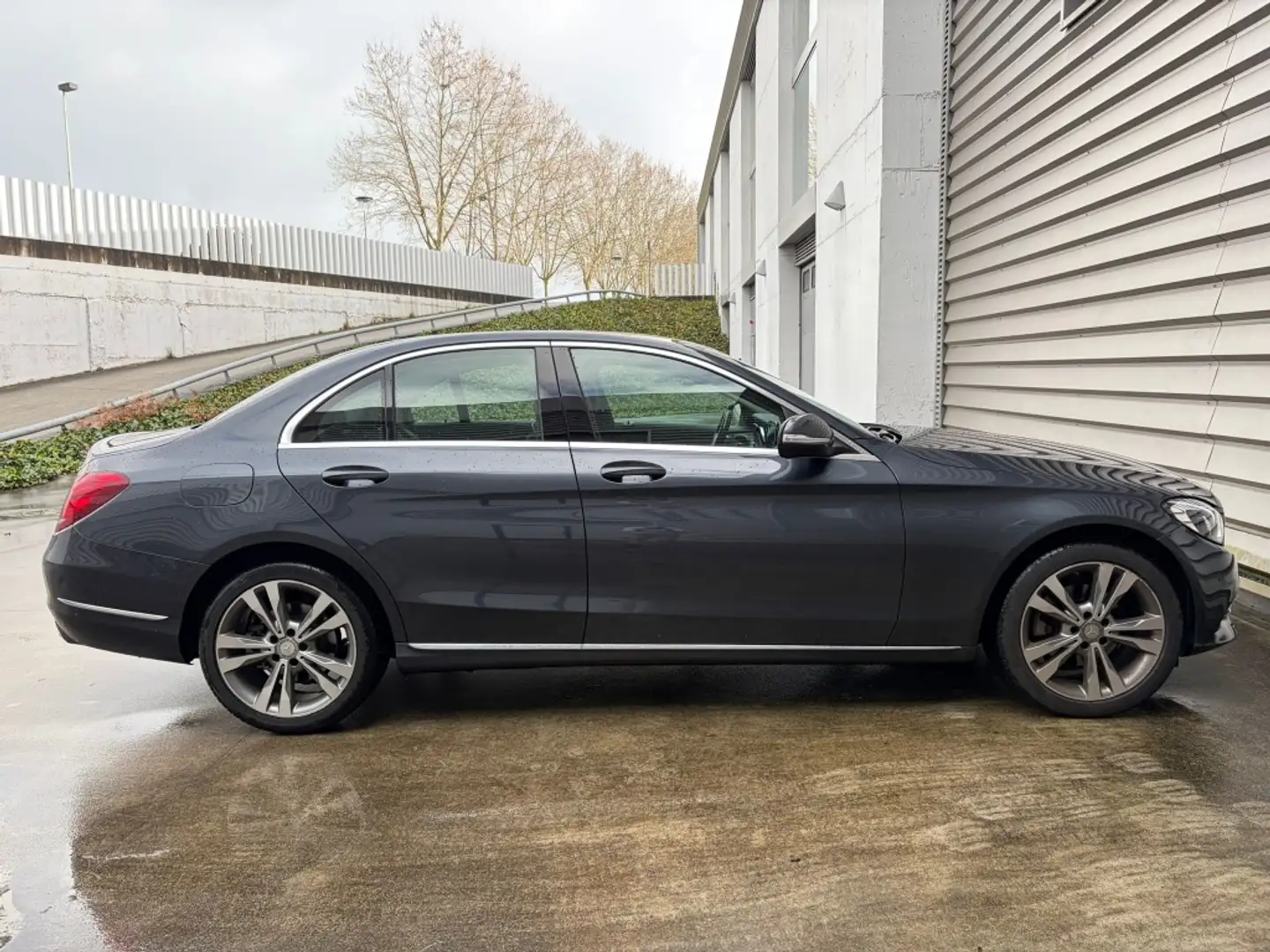Mercedes-Benz C 220 220CDI BE Avantgarde Eco Edition 7G P. Gris - 2