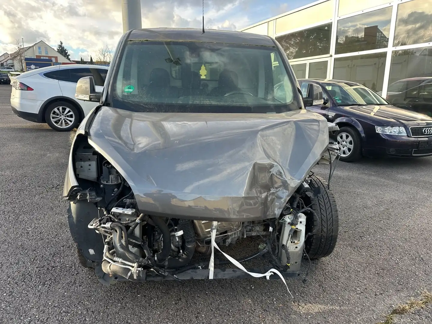 Fiat Doblo SX Maxi Kasten Grau - 2