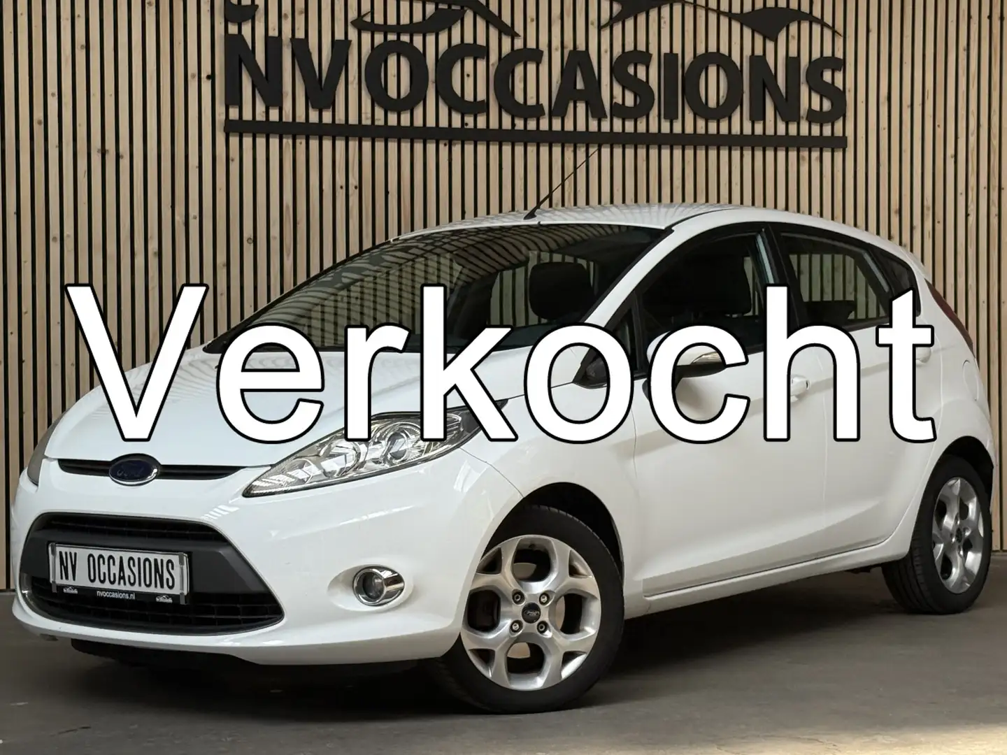 Ford Fiesta 1.25 Titanium AIRCO/ELEKR/CENTV/STOELVW/15"/APK Blanc - 1