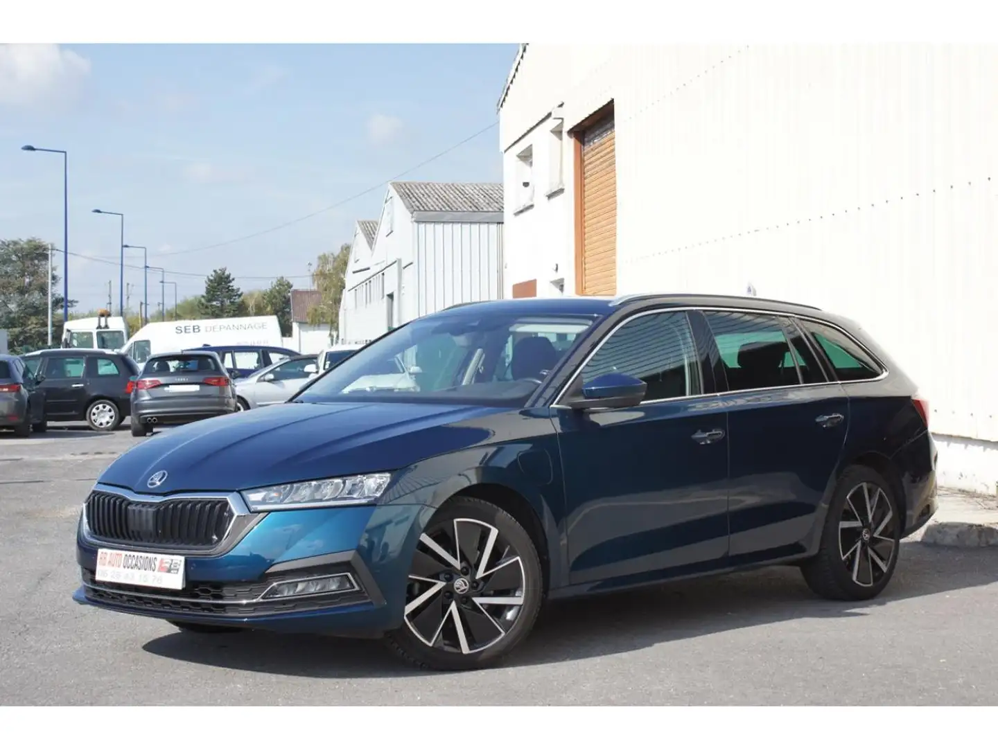 Skoda Octavia Octavia Combi IV 1.4 TSI PHEV 204cv DSG6e  Style Hybride Azul - 2