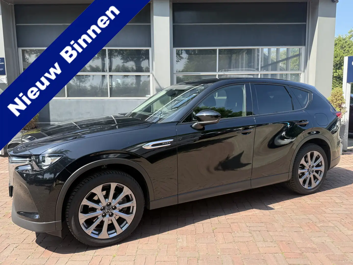 Mazda CX-60 2.5 e-SkyActiv PHEV Exclusive-Line (5-drs SUV)  03 Zwart - 1