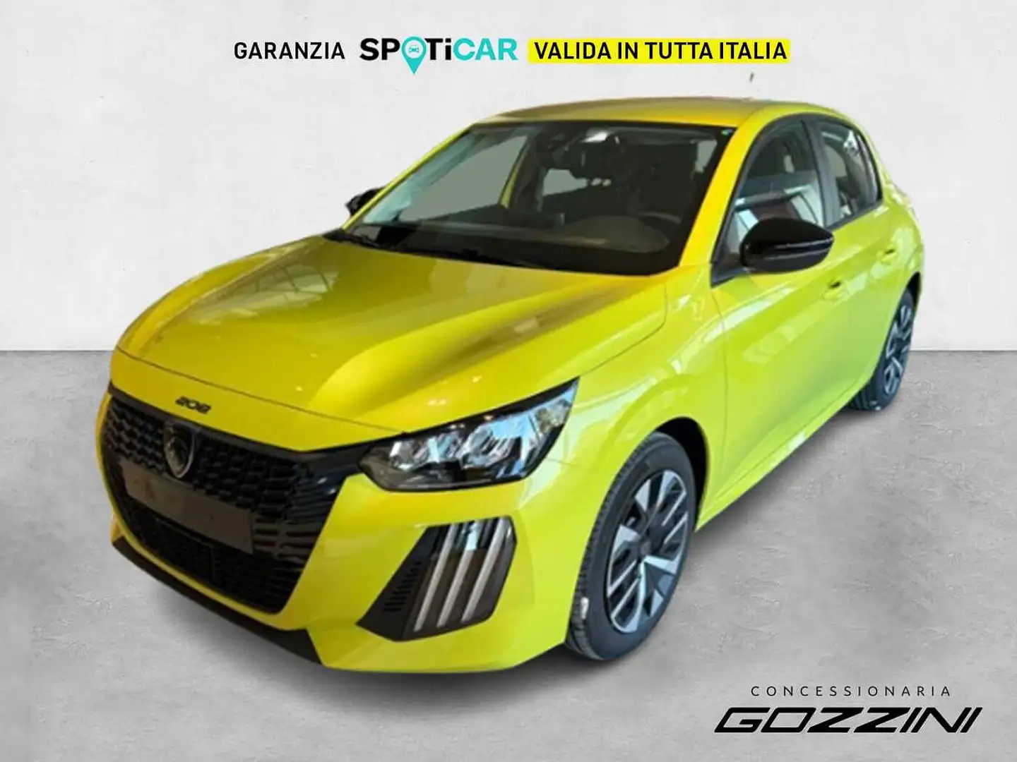 Peugeot 208 PureTech 75 Stop&Start 5 porte Style KM ZERO Jaune - 1