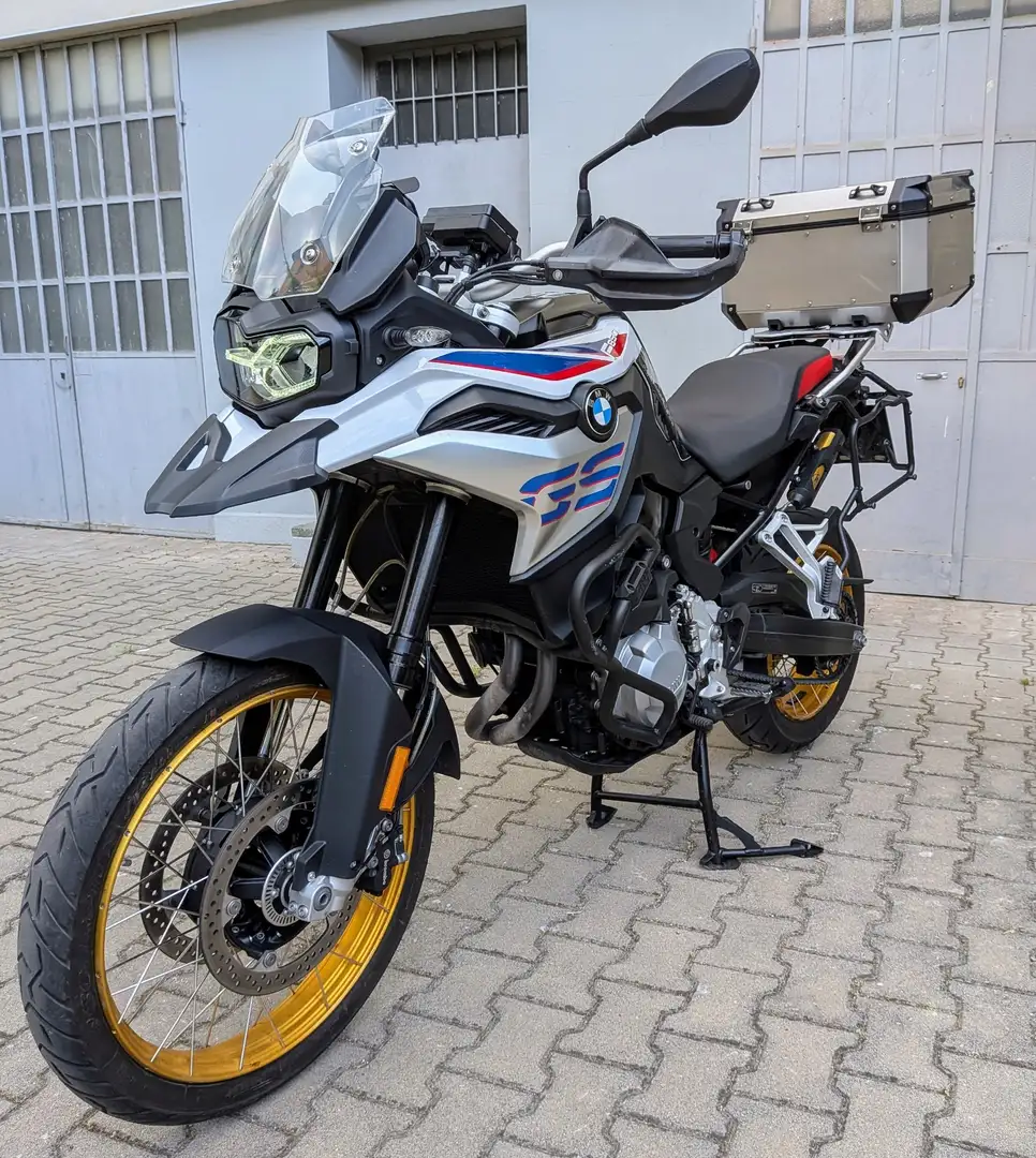 BMW F 850 GS Blanc - 1