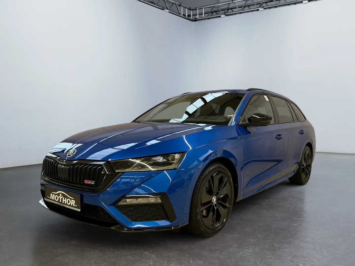 Skoda Octavia Combi RS 2.0 TDI DSG 4x4 Abstandstempomat Blau - 2