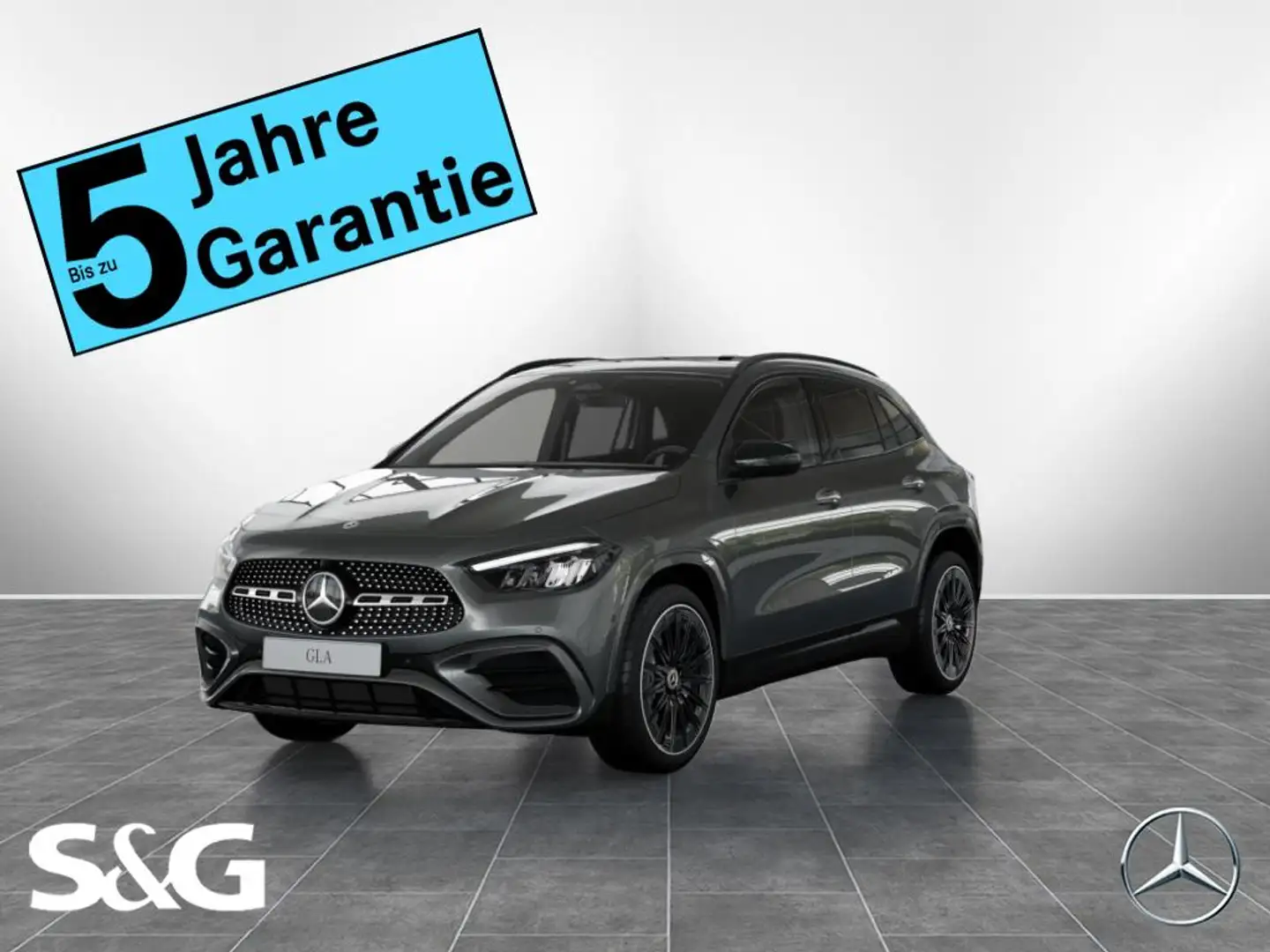 Mercedes-Benz GLA 200 AMG MBUX+RüKam+LED+Pano+AHK+Night+Distro Grau - 1