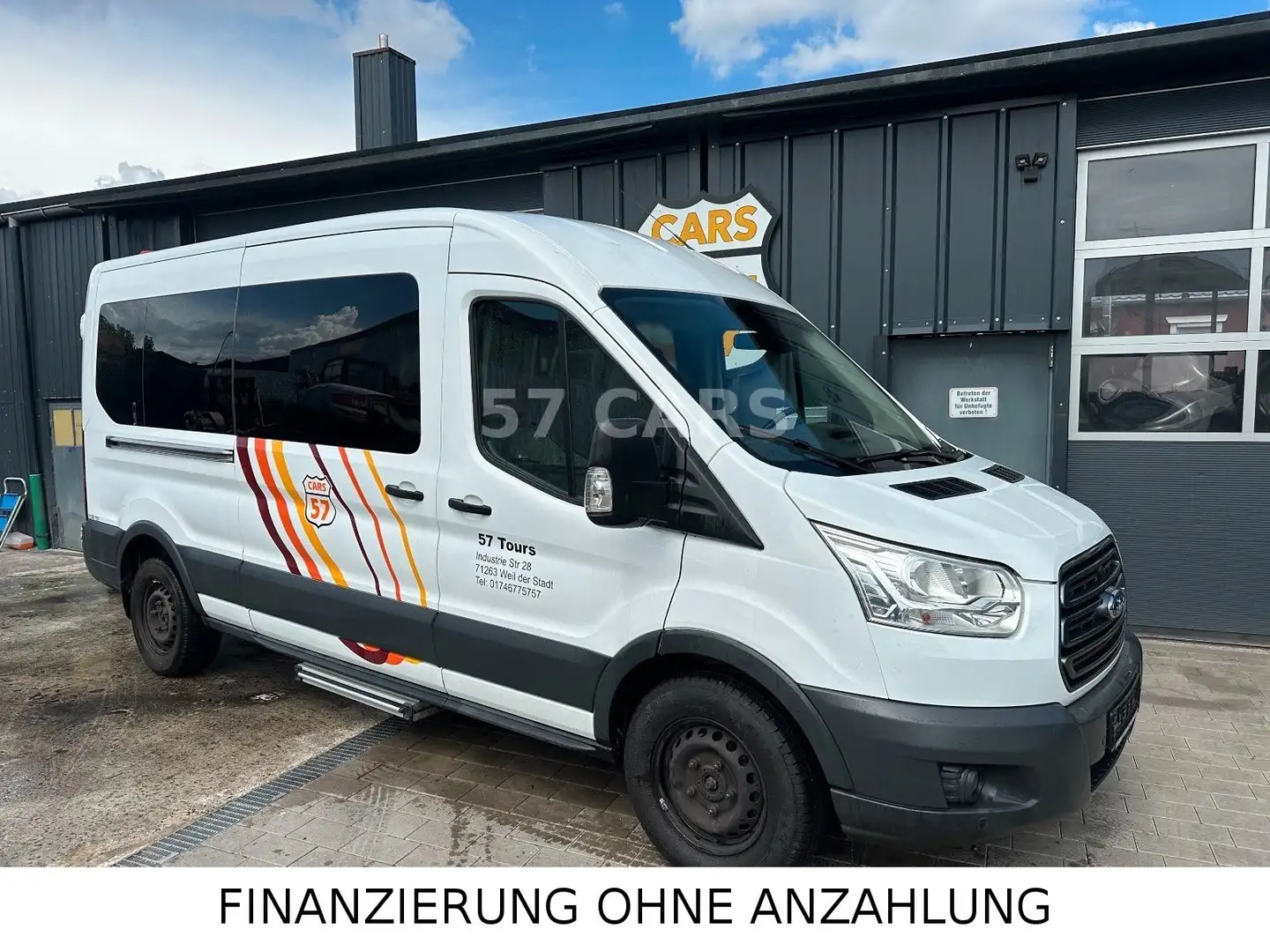 Ford Transit 9Sitz+Lift+SthZ+PDC Bianco - 1