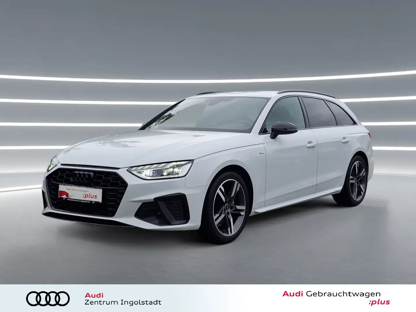 Audi A4 Avant 35 TDI 2x S line LED AHK ACC KAM NAVI S line Weiß - 2