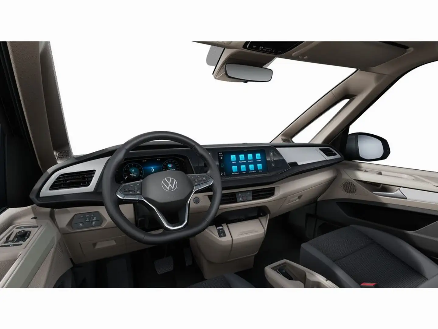 Volkswagen T7 Multivan KÜ 2.0TSI 150kW DSG KAMERA STANDHZ Grau - 2