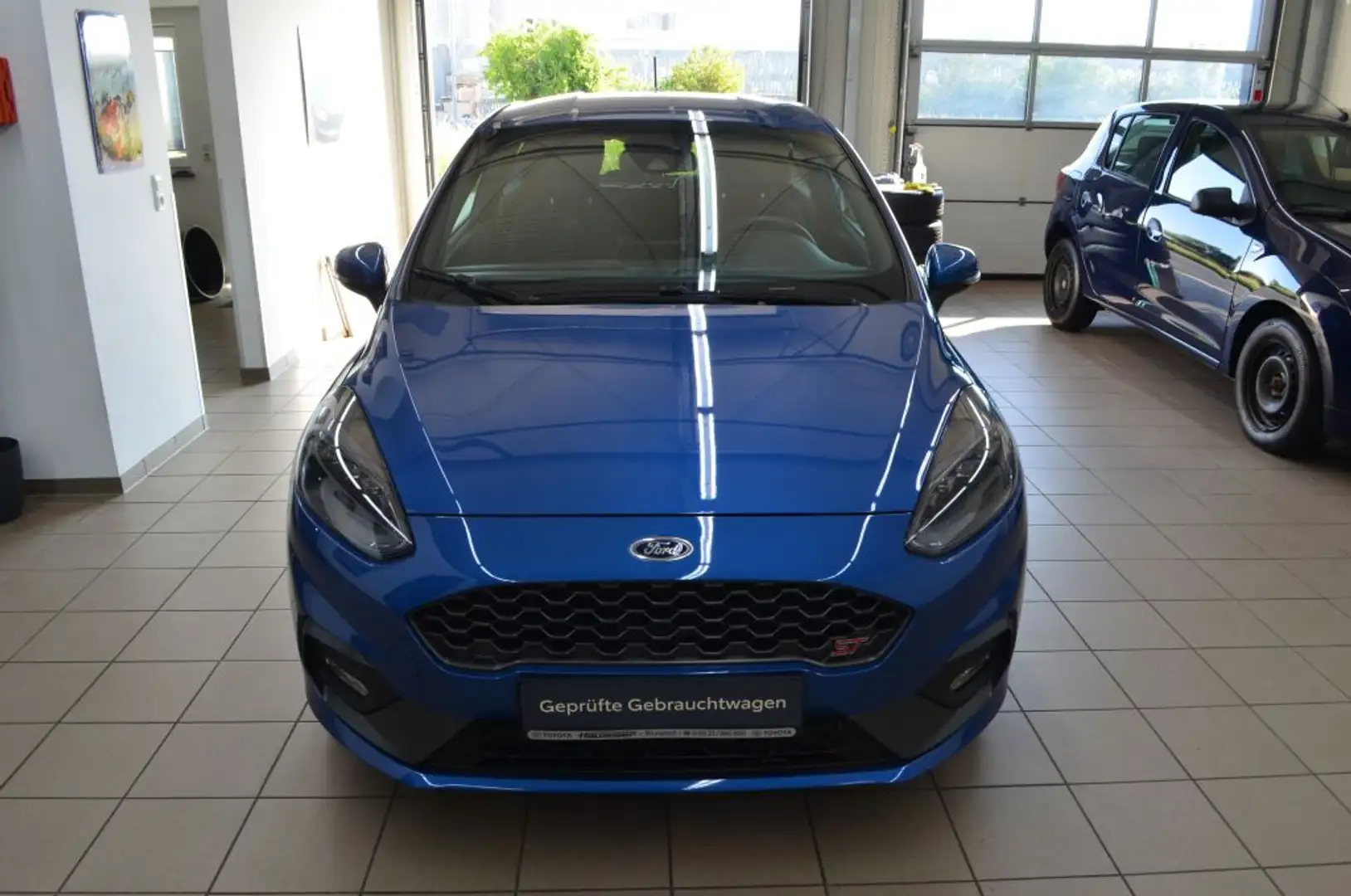 Ford Fiesta 1.5 EcoBoost S&S Styling-Paket ST*NAVI*LED+PDC hi* Bleu - 2