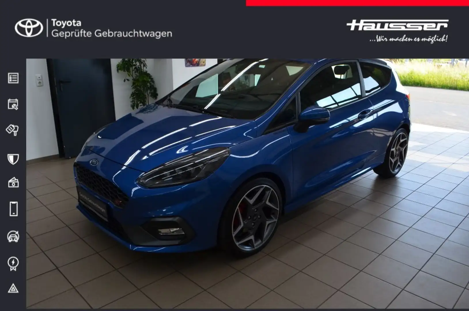 Ford Fiesta 1.5 EcoBoost S&S Styling-Paket ST*NAVI*LED+PDC hi* Blue - 1