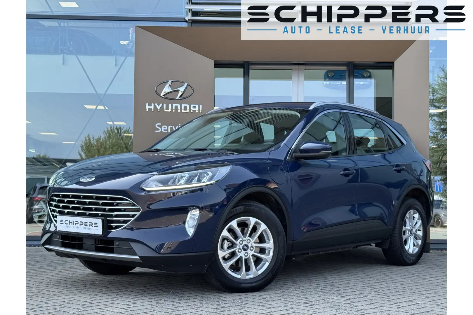 Ford Kuga 2.5 PHEV Titanium Bleu - 1