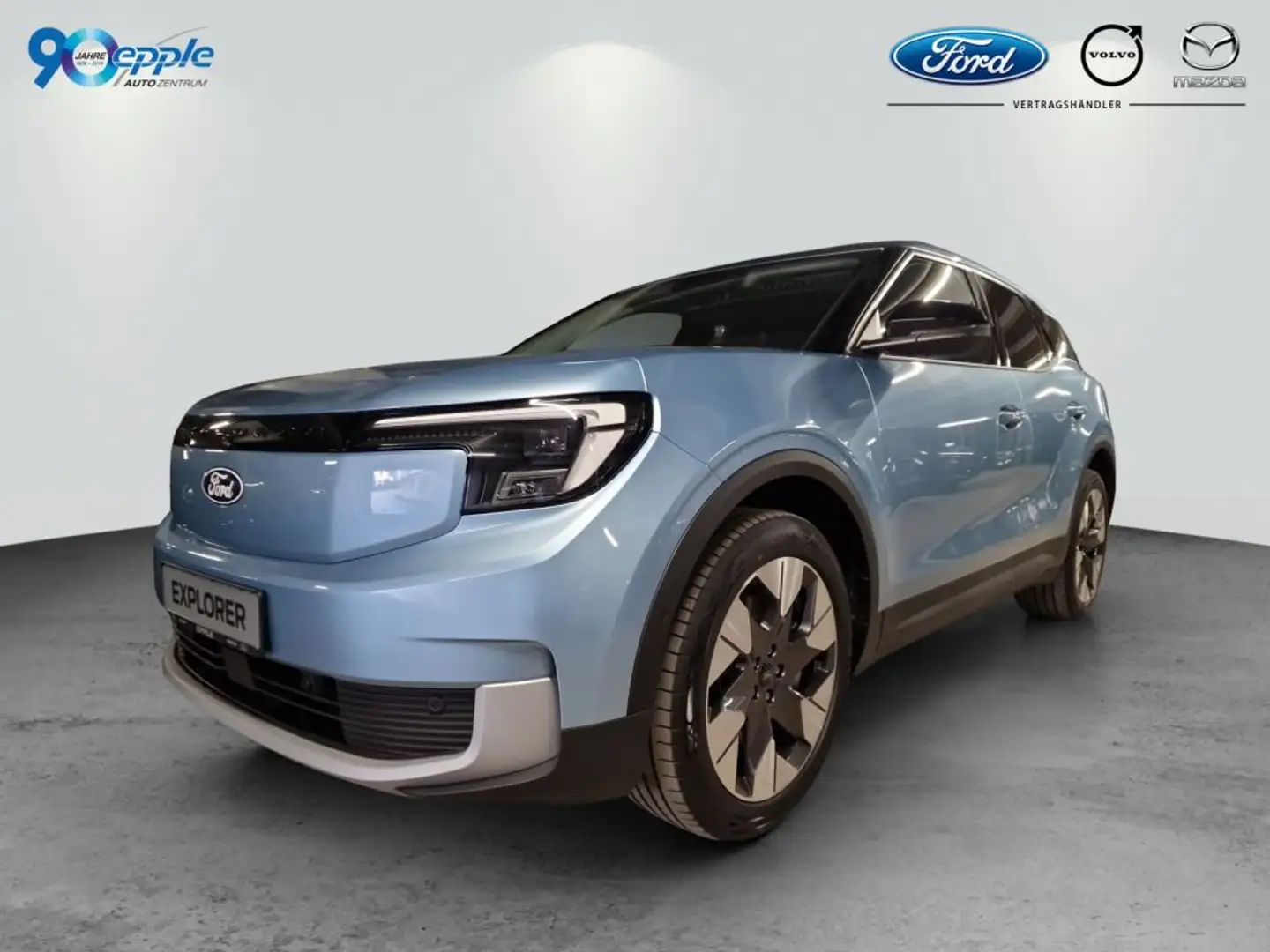 Ford Explorer PREMIUM Extend. Range AWD 79kWh Blau - 1