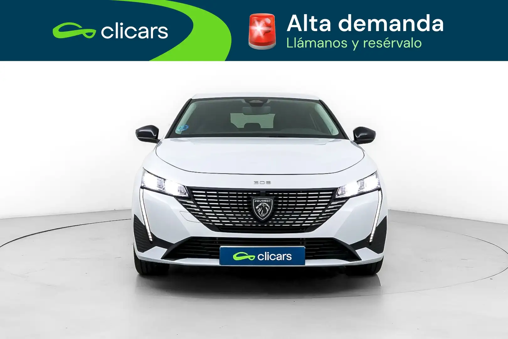 Peugeot 308 1.2 Hybrid Allure 136 e-DCS6 Blanco - 2