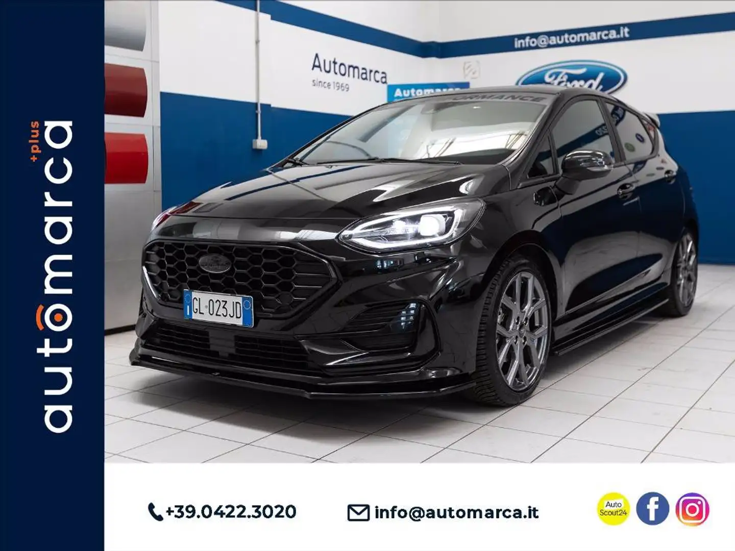 Ford Fiesta 5p 1.0 ecoboost h ST-Line X 125cv Black - 1