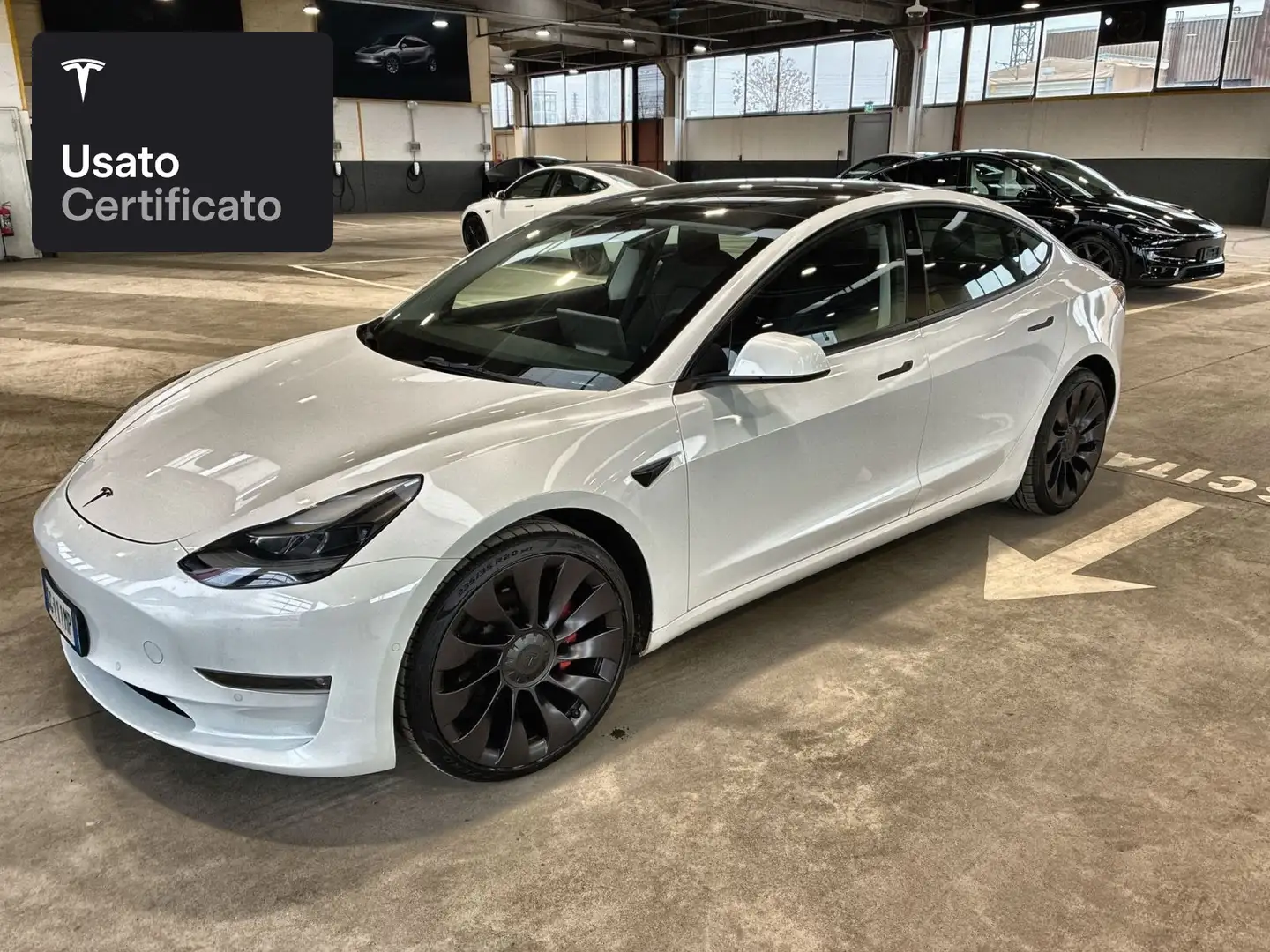 Tesla Model 3 Performance Bianco - 2