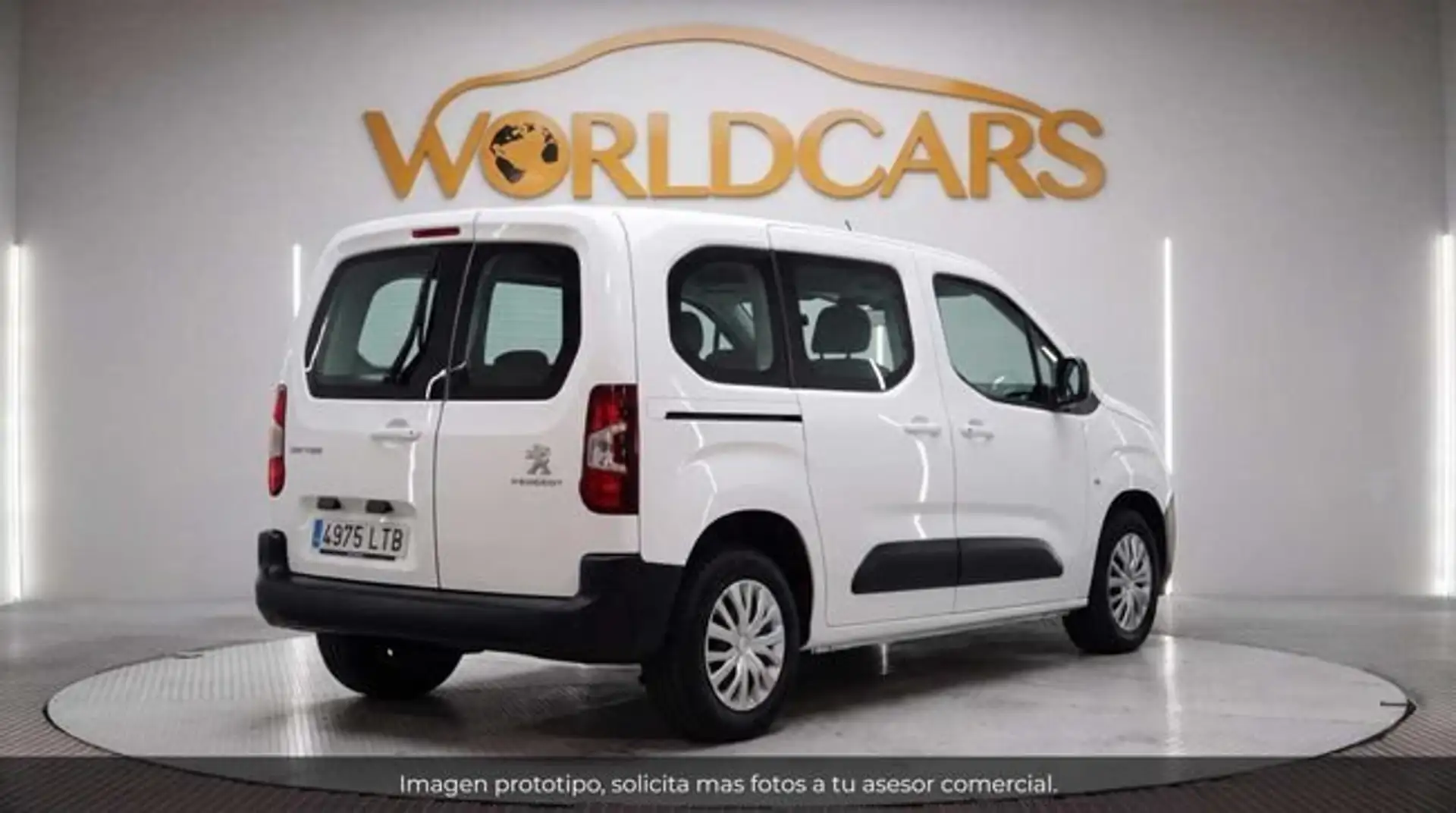 Peugeot Rifter 1.5 bluehdi 100 active standard Blanco - 2