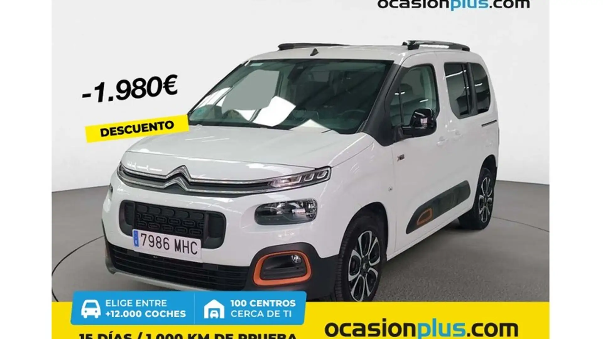 Citroen Berlingo Combi BlueHDi S&S Talla M Shine Business Weiß - 1