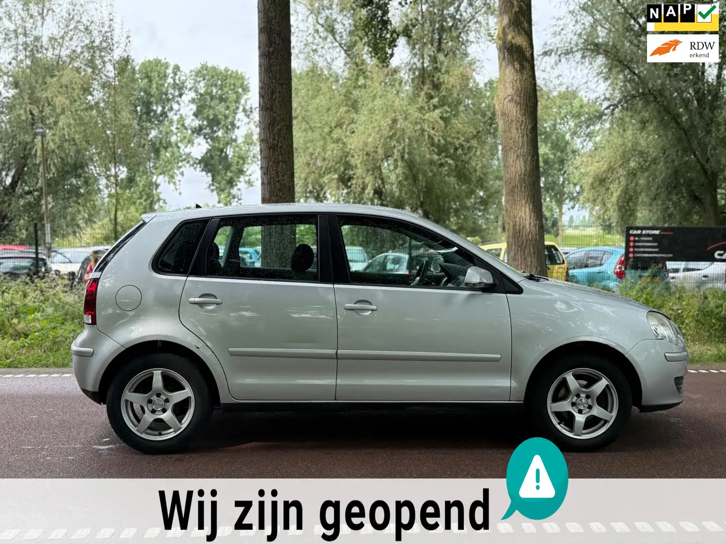 Volkswagen Polo 1.2 Optive AIRCO!APK2026!5DEURS!KOOPJE! Grijs - 1