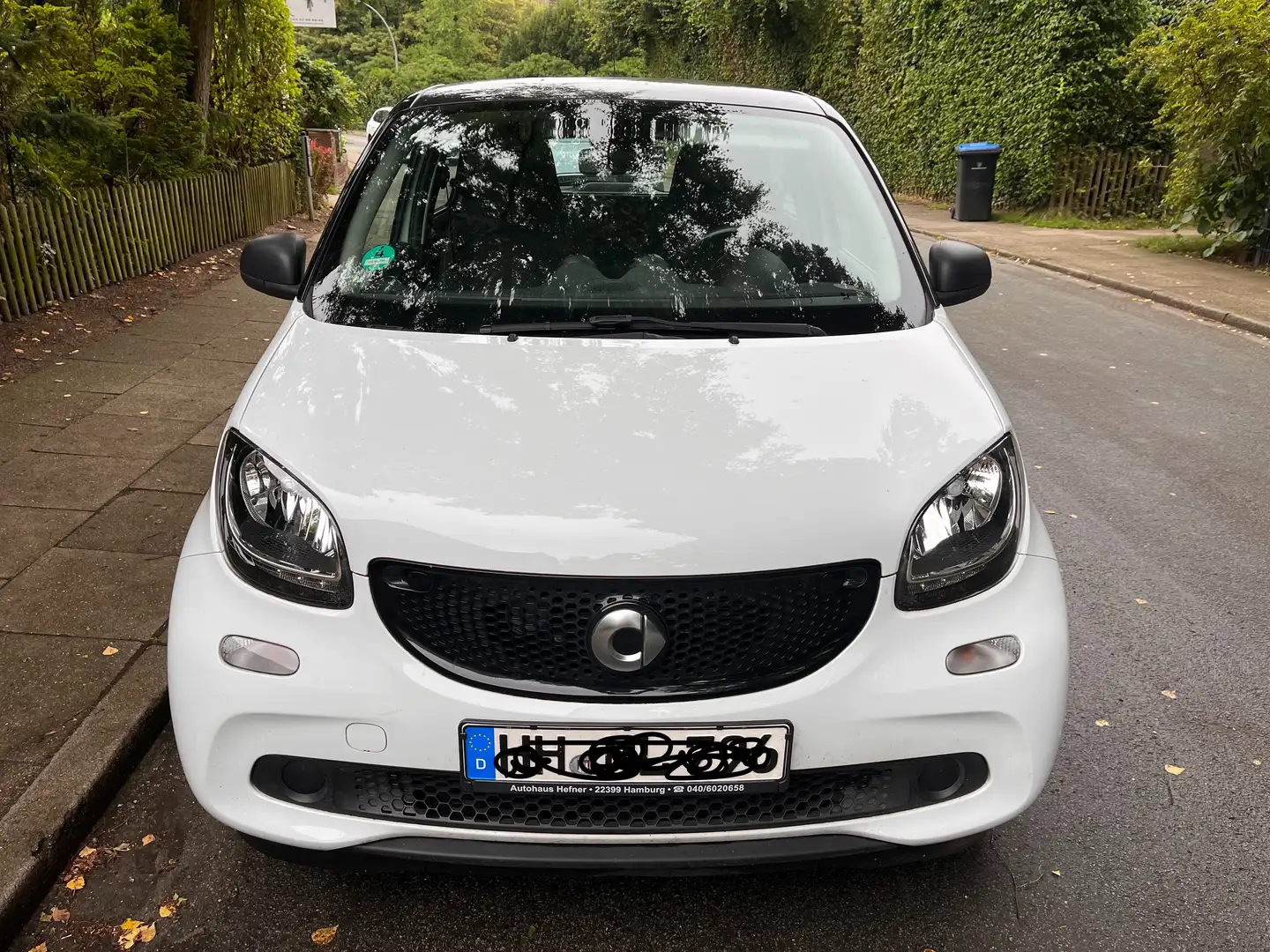 smart forFour Sparsames Perfektes Stadtauto Weiß - 2