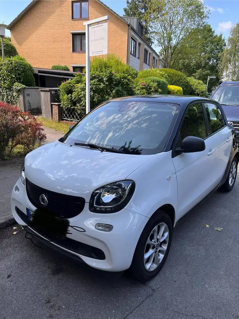smart forFour Sparsames Perfektes Stadtauto Weiß - 1