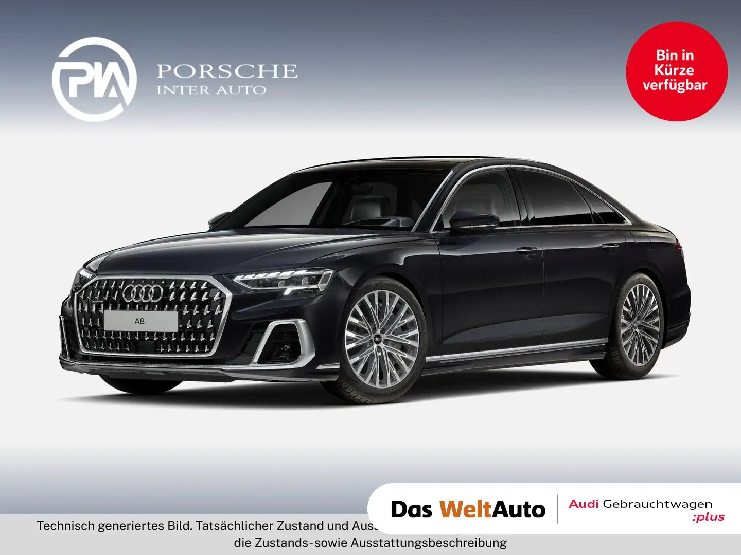 Audi A8 60 TFSI e quattro Schwarz - 1