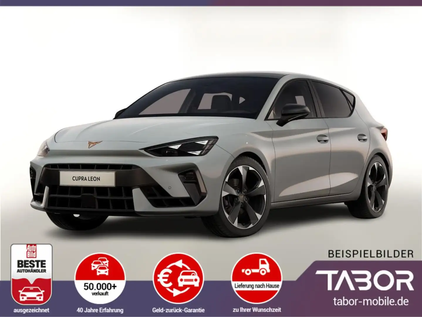 CUPRA Leon 1.5 eTSI 150 DSG Pano EdgeP LED 3ZClim SHZ Weiß - 1