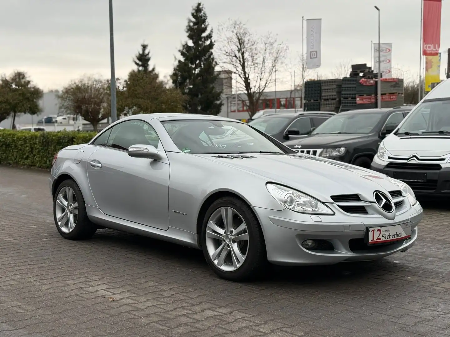 Mercedes-Benz SLK 200 Kompressor Roadster 2-Zonen*Tempomat* Silber - 1