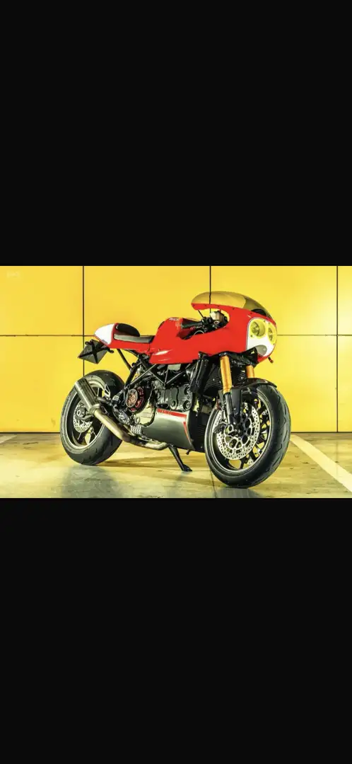 Ducati 749 Cafe racer Rojo - 1