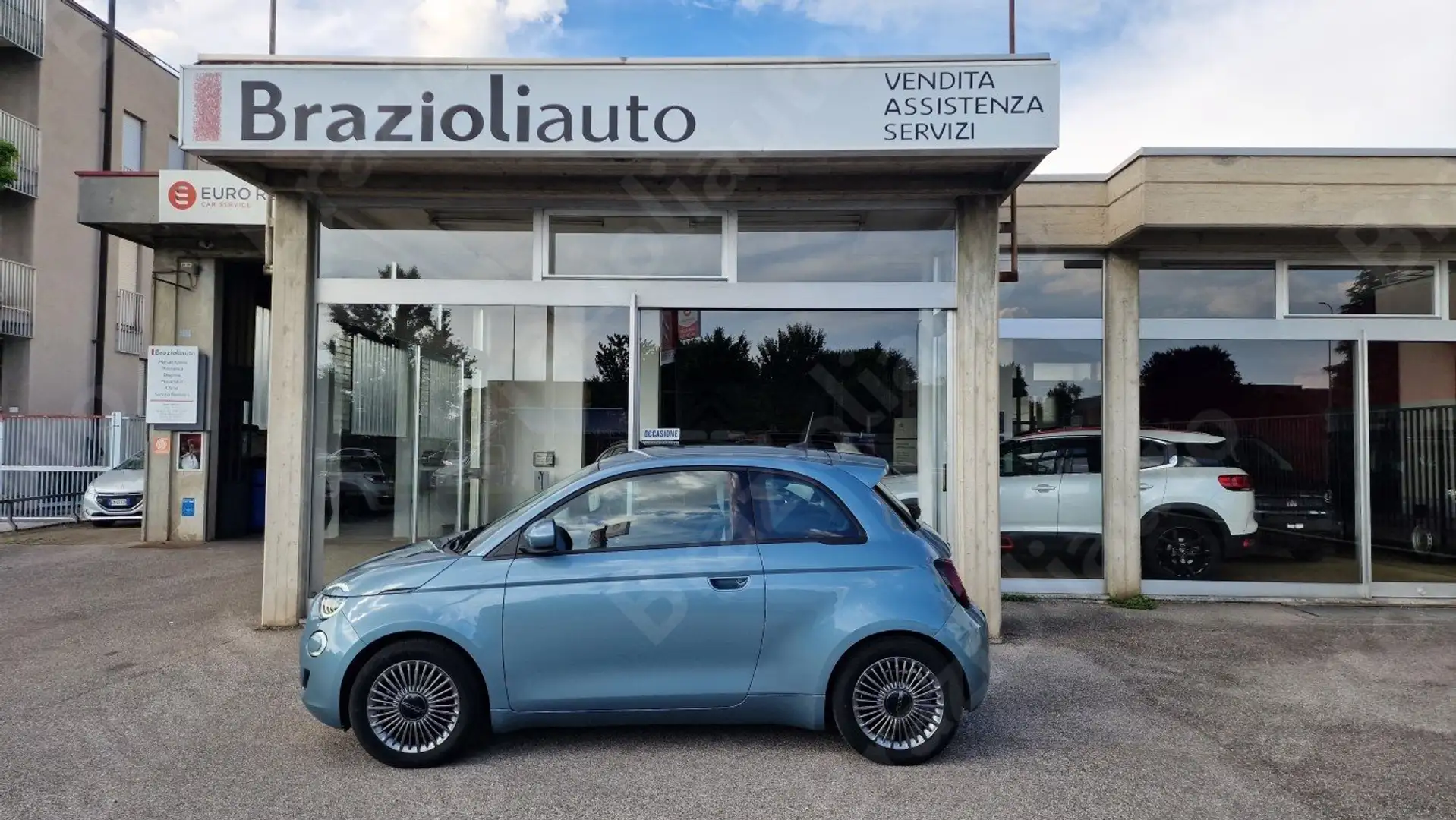Fiat 500e 42 kWh Icon Bleu - 2